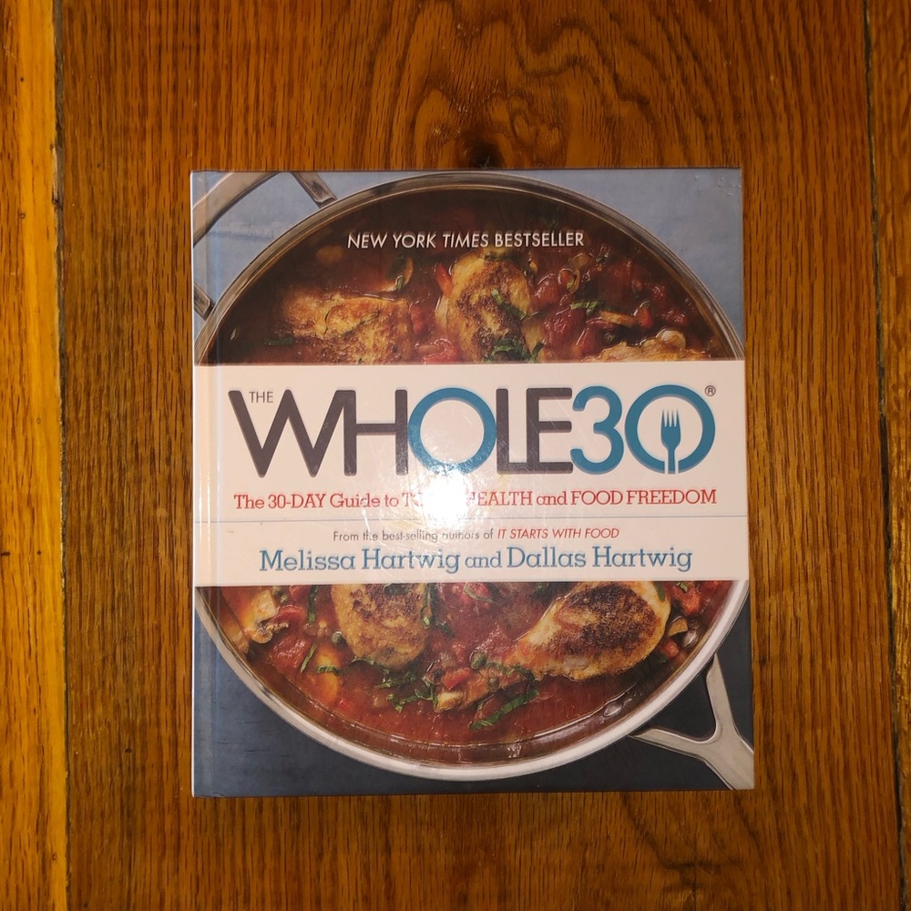 Whole30 book with Recipes